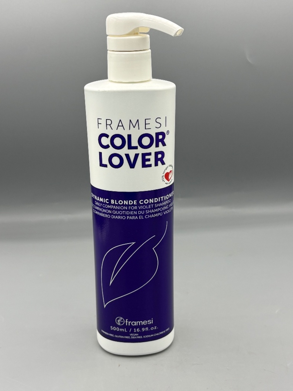 Framesi Color Lover Dynamic Blonde Conditioner 16.9 oz NEW